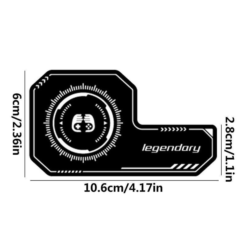 1 ks chladicí deska pro mobilní telefon Kompatibilní magnetický/zadní klipový radiátor Univerzální mini herní chladič Rozšiřující plocha Vyzařující nálepka