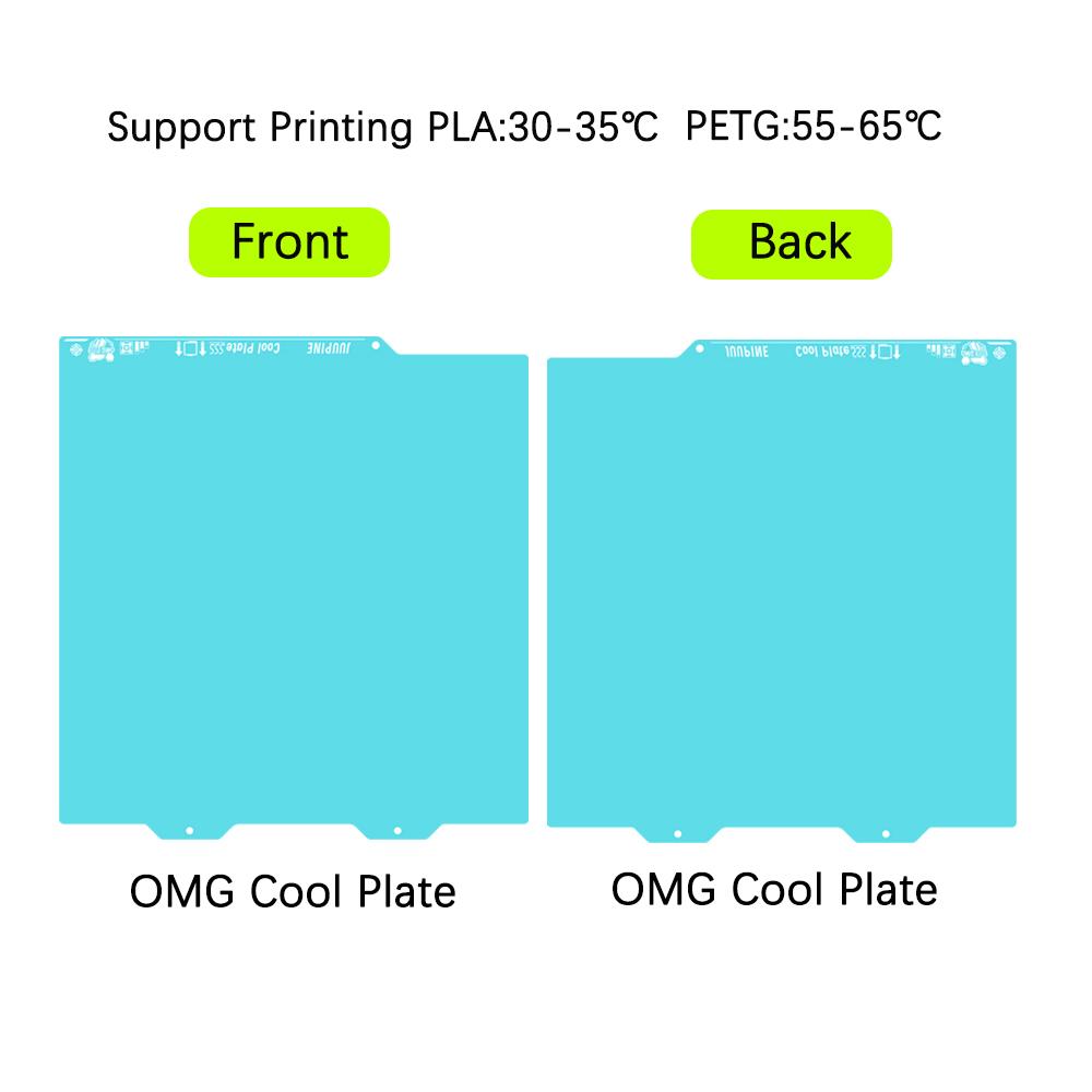 3D Printer Build Plate 184x184mm Smooth & Textured PEI Flexible for Bambu Lab A1 Mini Cold Plate Removable  A1 Mini Accessories