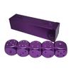 5 Pcs 6 Sided Dice Set with Box for Board Game Silver/Gold/Green/Red/Blue/Purple