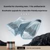 Men's Summer Thin Sexy Mesh Ice Silk Breathable Non-trace Antibacterial Flat Angle Underwear