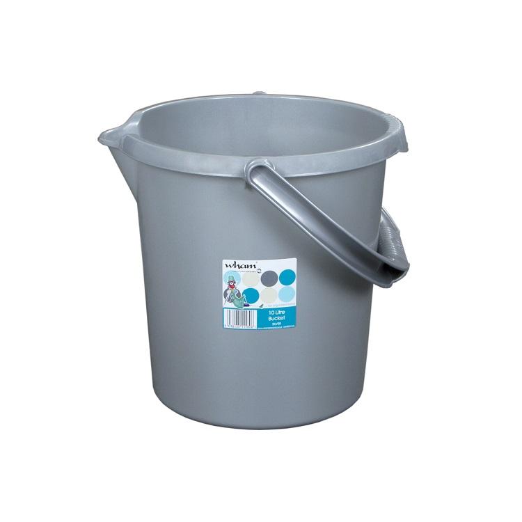 Casa 10L Bucket Silver