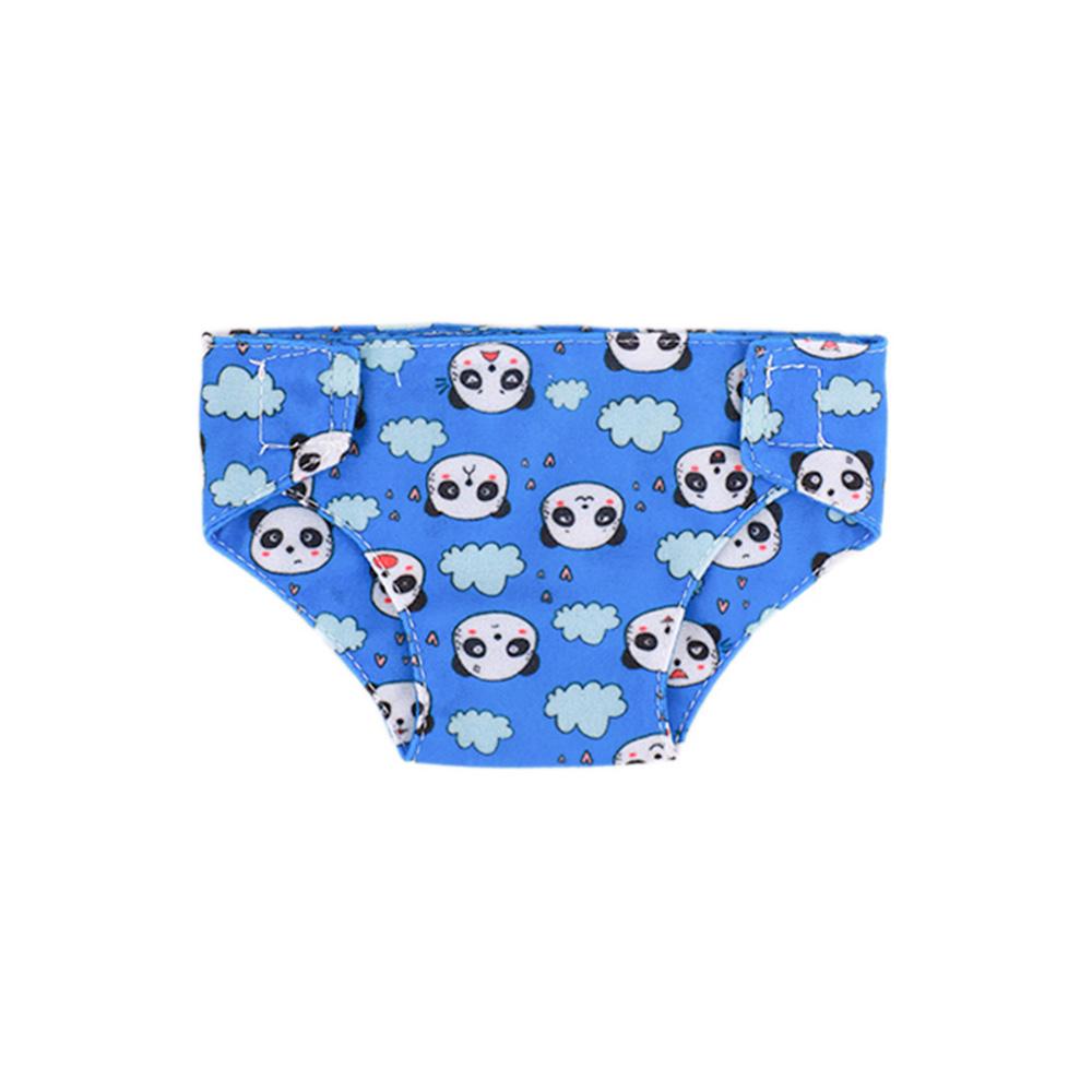 

Кукольные подгузники Милое нижнее белье Принт животные фрукты Для 18-дюймовой американской куклы девочки и 43 см, Аксессуары для кукольной одежды