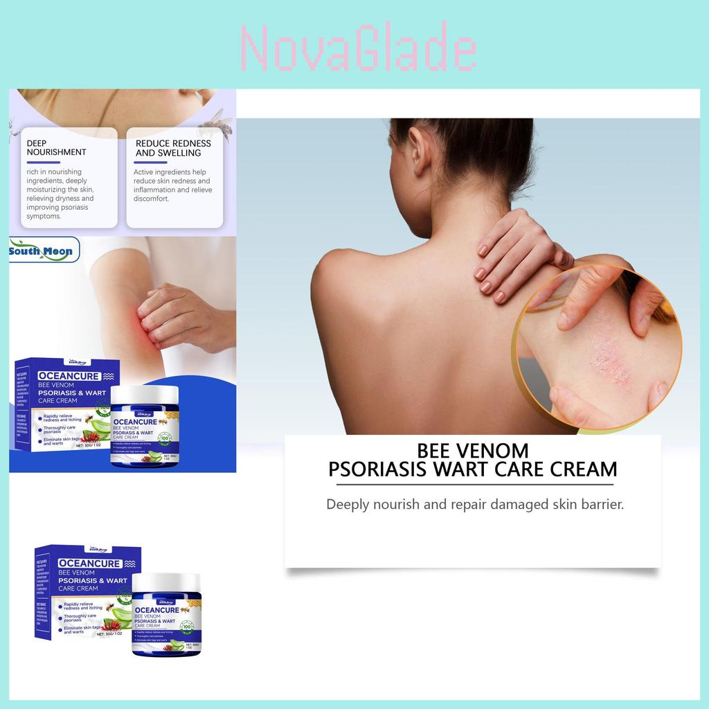 South Moon Skin Care Cream Gentle Cleansing Relieves Discomfort Hydrates Skin