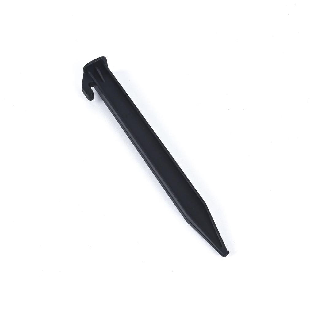 Outdoor Windproof Threaded Tent Pegs - Plastic Ground Pegs for Camping and Beach Awnings