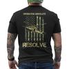 Operation Absolute Resolve American Bravery American Flag ON BACK TShirt Unisex T-Shirt