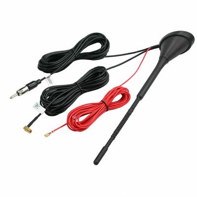 NEW Car Refit Antenna Roof Mount Universal Active Amplified DAB + FM Radio Car Aerial Antenna Mast