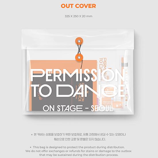 BTS PERMISSION TO DANCE ON STAGE LIVE + SEOUL Digital Code Set & POB