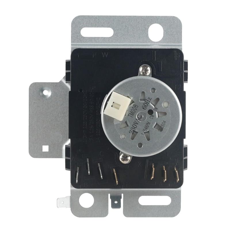 Energy Efficient Laundry Timer Metal Texture Reduces Power Waste Precise Timing Suitable for Multiple Dryer Brands