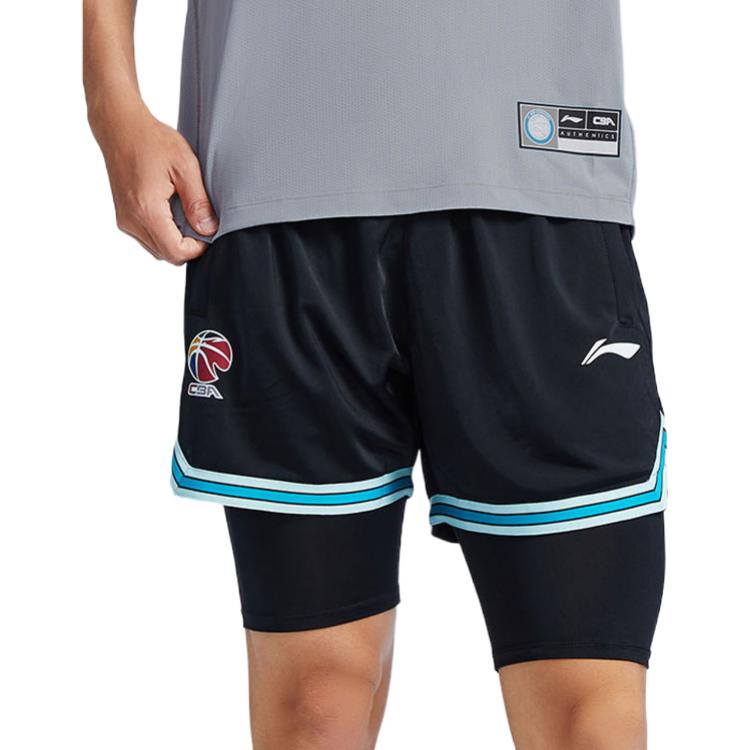 Li Ning CBA Collection Basketball Shorts Men's Black AAPS027-1