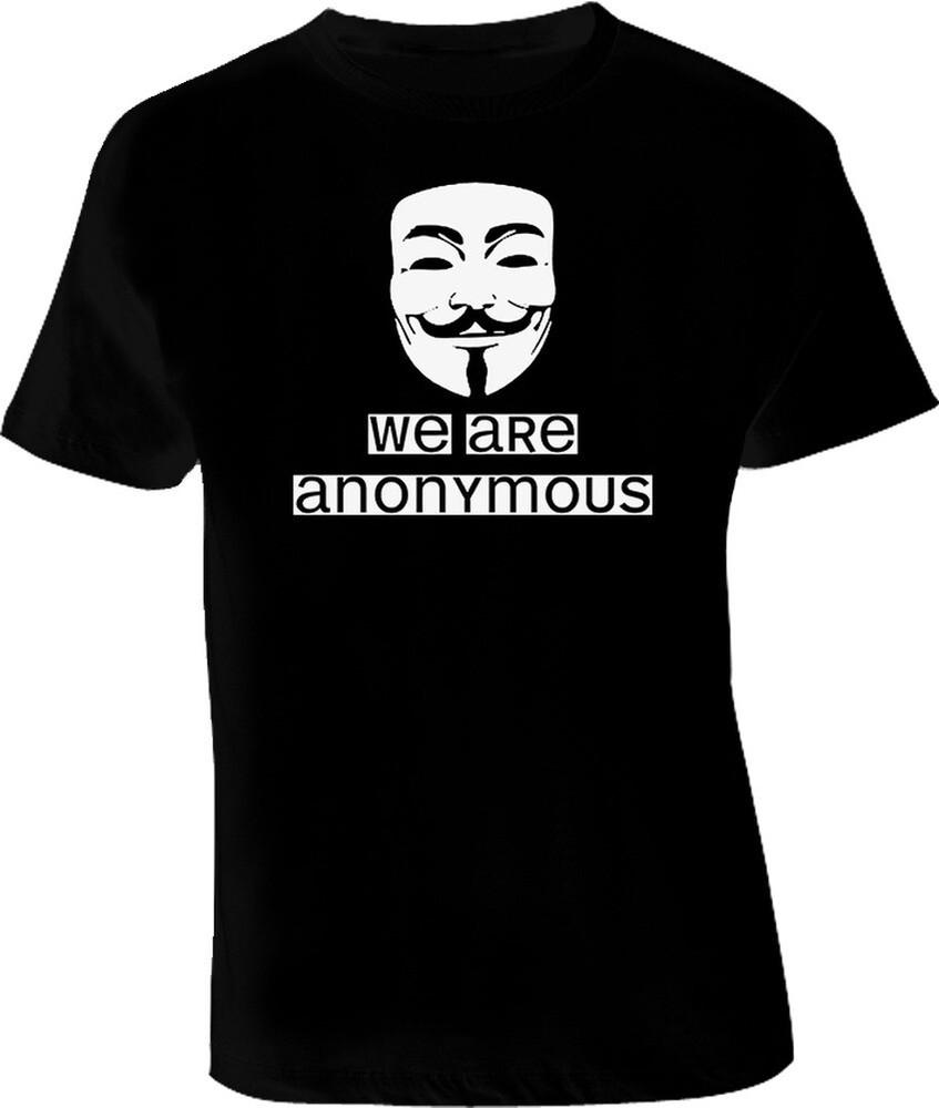 We Are Anonymous V for Vendetta Movie T Shirt