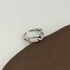 Adjustable Knot Design Open Ring – Versatile, Simple, Neutral for Everyday Wear