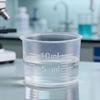 50 ks Průhledných plastových odměrek s měřítkem Odstupňovaný kádinka Odměrka tekutin pro kuchyňské pečení laboratorní měřicí nástroj