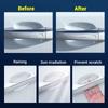 8Pcs Transparent Car Door Stickers Scratches Resistant Car Handle Film For Skoda Octavia Rapid Karoq Fabia Kamiq Kodiaq Superb