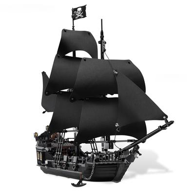 The Black Pearl Queen Anne's Revenge Ship Boat Model Building Block Moc Toys Christmas Gift