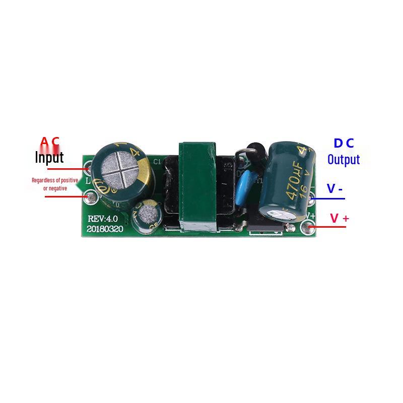 3W Mini Power Module: 220V To 5V/0.6A, 12V/0.3A, 15V/0.2A, 24V DC Regulated Isolated Board