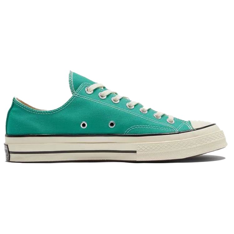 Converse 1970s Chuck Taylor All Star Comfortable Trendy Low-Top Canvas Shoes Unisex sneaker Green 170092C