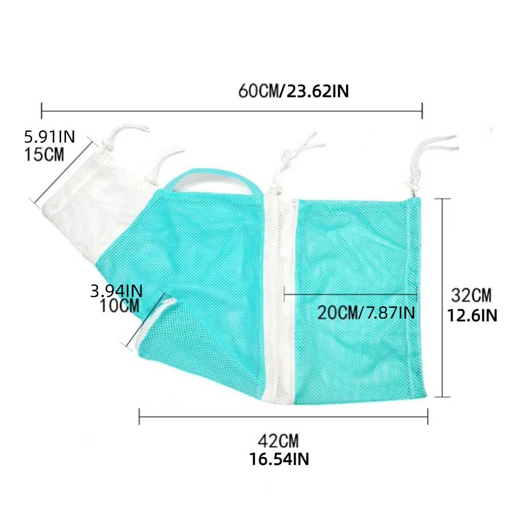 Mesh Cats Washing Bags Anti Scratch Cat Bathing Bag Multi-purpose Cat Grooming Shower Bag  Beauty