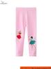 Schmal geschnittene Leggings für Mädchen: Frühlings- und Herbstkollektion