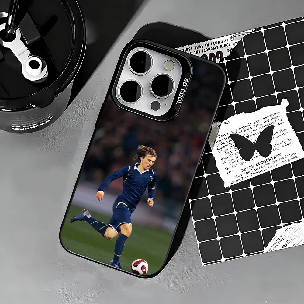 Luka Modric Phone Case For iPhone 17,16,15,14,13,12,11 Plus,Pro Max,XS,Colored silver phone case iPhone14