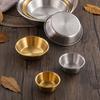 304 Stainless Steel Round Korean & Japanese Sauce Dish