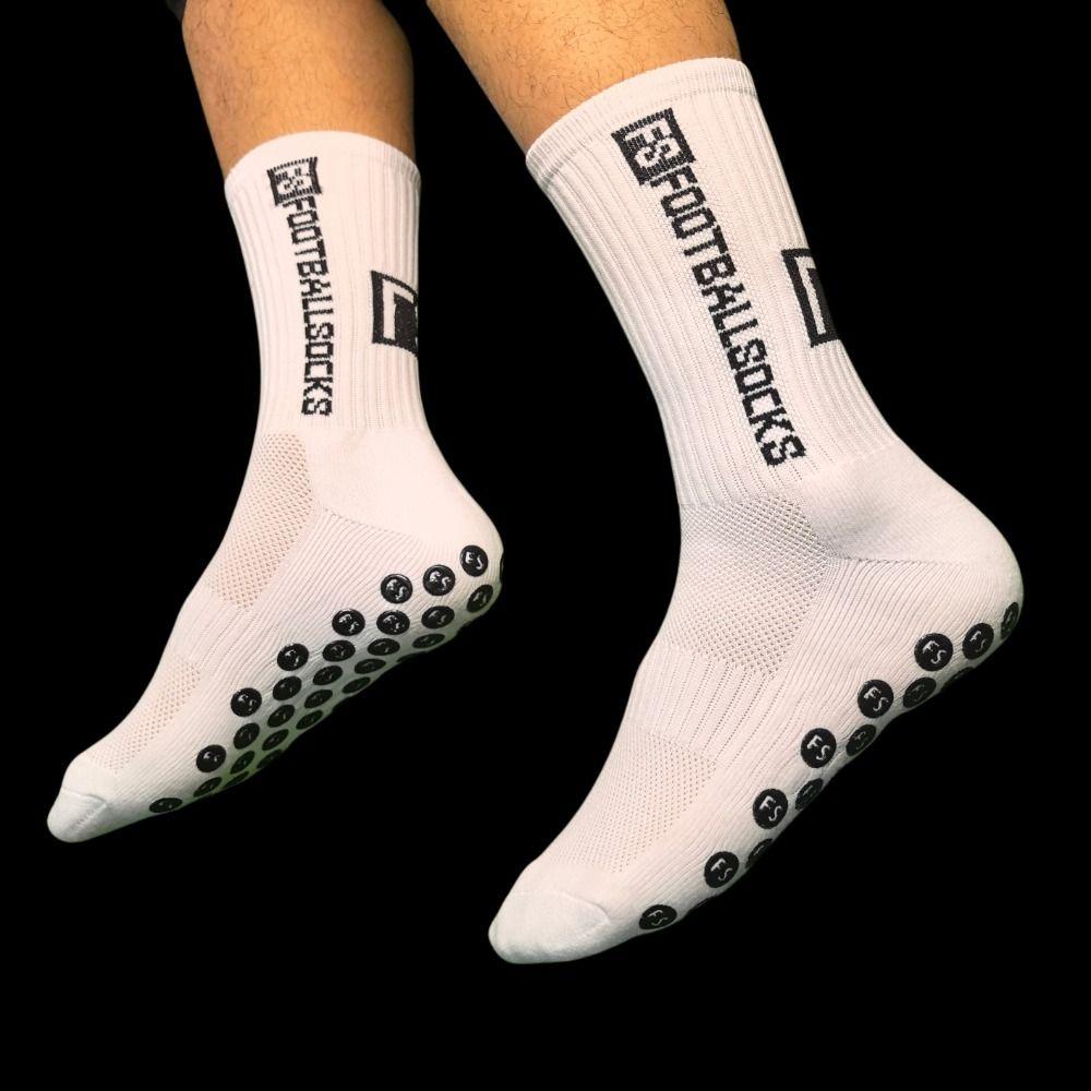 5/6 Pairs Dispense Men Sports Sock Breathable Mid Calf Socks High Quality Soccer Tube Socks Outdoor