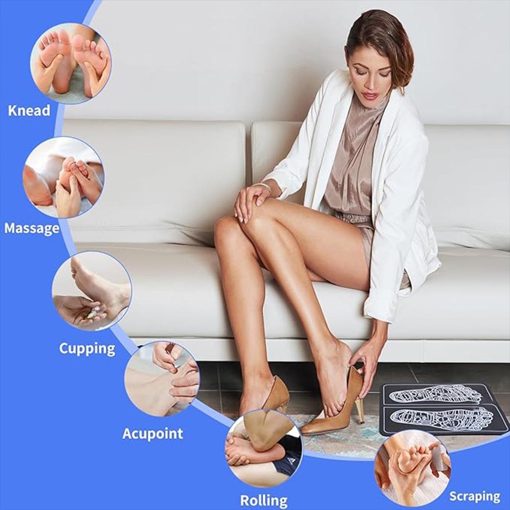 EMS Foot Stimulator Pad – Electric Foot Massager Mat for Plantar Pain Relief, Circulation & Relaxation