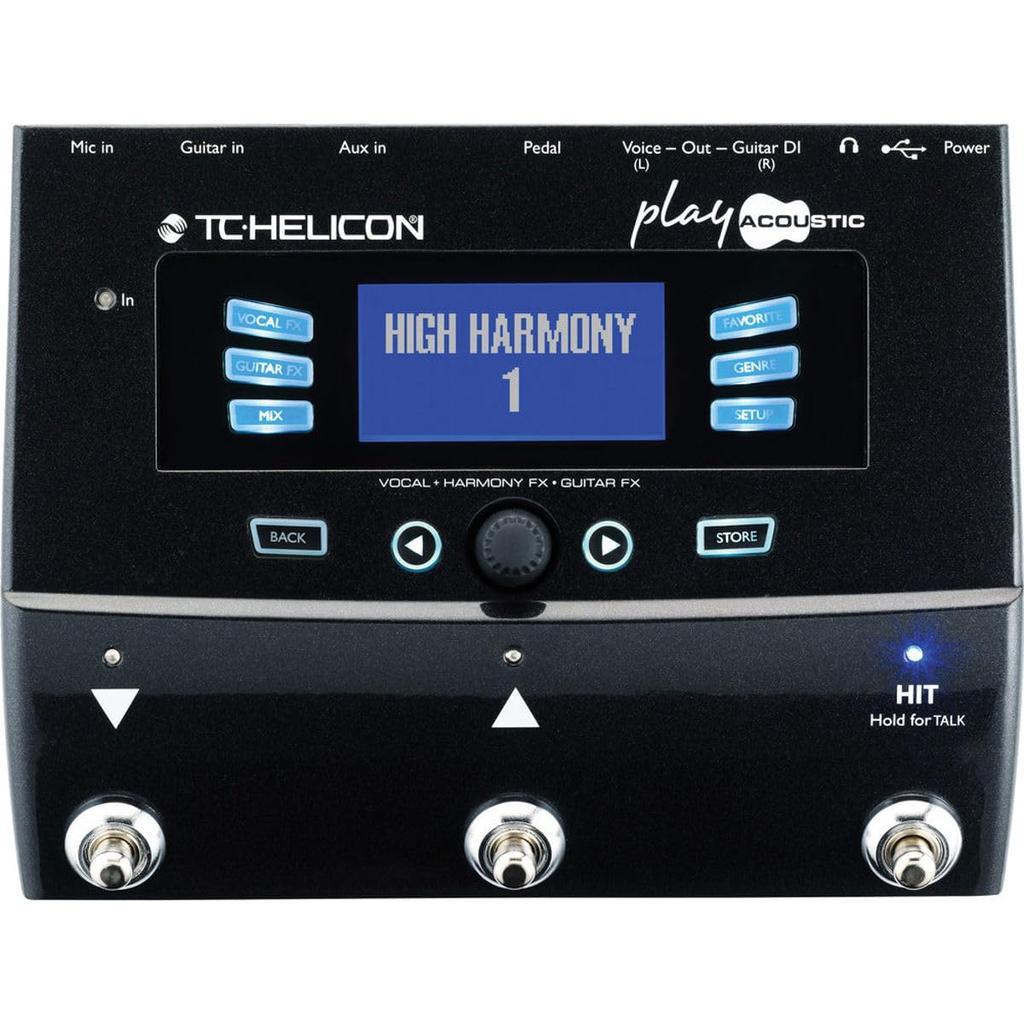 TC HELICON Vocal Effector with Effects for Electric Acoustic Guitar PLAY ACOUSTIC[]