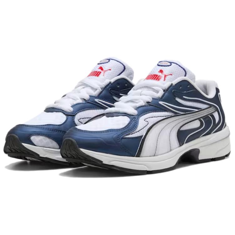 Puma Extos Millennium White Deep Navy Unisex Sneakers Blue 398784-01