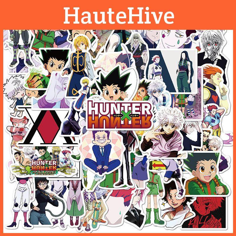 Durable Waterproof 50pcs Hunter X Hunter Stickers For Your Diy Projects