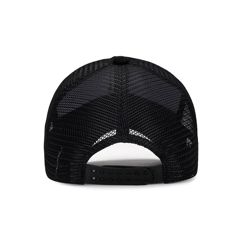 Summer Sun Protection Men's and Women's Mesh Baseball Cap for Outdoor Sports and Casual Wear