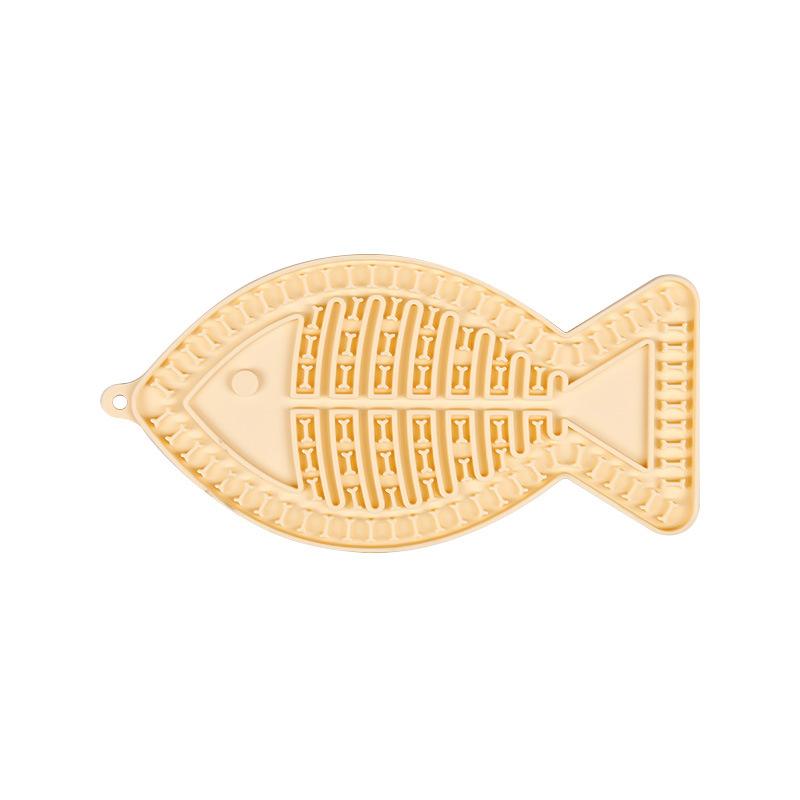 Non-Slip Dog Slow Feeding Mat Dog Lick Mat Dog Bathing Distraction Silicone Dog Sucker Food Training Dog Feeder Supplies