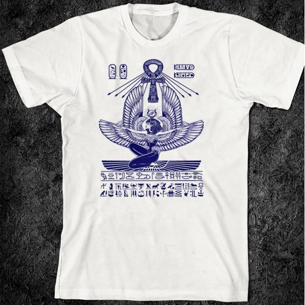 Египетские иероглифы Кемет Фараон Анкх Тутанхамон Глаз Гора Ра футболка Унисекс XXXXL