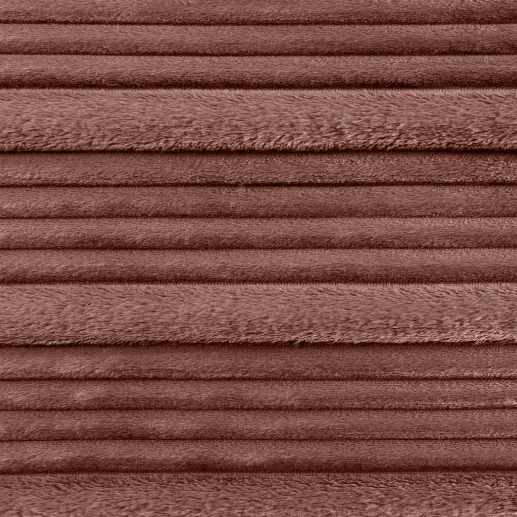 Eurofirany Cipeły Polarowy Koc Nina Wytłaczany Wzór 150X200Cm Beżowy