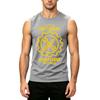 Men's Sleeveless Casual Tank Top Labor Day Graphic Print Muscle Fit Round Neck Summer Shirt for Outdoor Activities