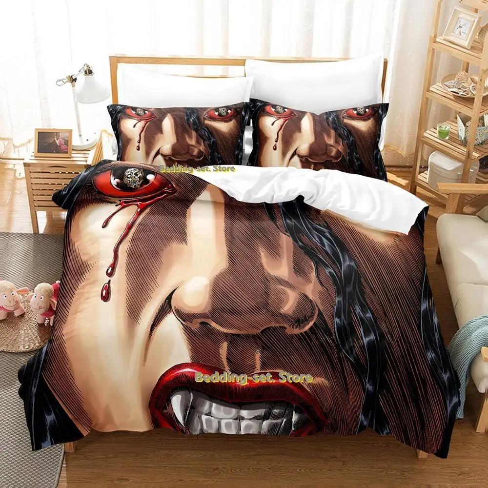 Set Biancheria da Letto Comics Extinction Parade Set da tre pezzi Cartone Animato Anime Adulto Bambino Camera da Letto Set Copripiumino lençol de cama casal