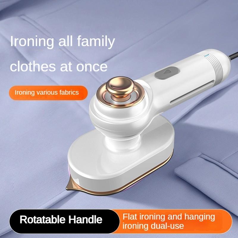 Dual-use Hanging Ironing Machine Household Small Handheld Iron Dry And Wet Rotating Electric Foldable Steam Iron
