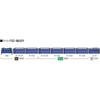 Tomytec Tomix N Gauge Jr Ef66 Blue traiN Set 98388 Model traiN Electric locomotioN