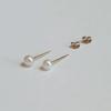[Single sale][14K] 14K gold fresh water pearl earring