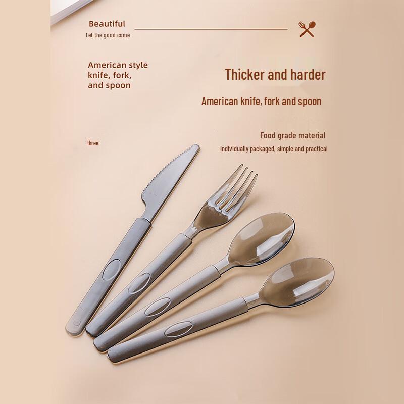 Disposable Plastic Spoons, Forks, and Knives