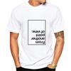 Think Out Side Cool The Box Men Male Letter Quote Modal Short Sleeve O Neck T Shirt Funny Customized Top Tees Gt160