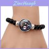 Fashionable Demon Slayer Bead Bracelet Glass Handmade Elastic Cartoon Accessory Unisex Gift