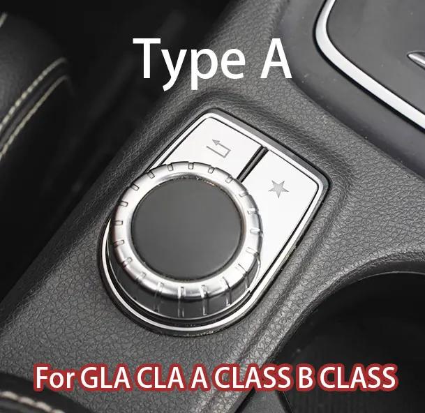 

2025 Hot Racing Grills For Mercedes Benz GLA260 CLA200 A180 B260 A45 B Class Car central control Multimedia function Button Cove