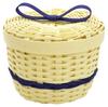 NASKA Craft Tape Kit, Yuzubiyori Small Organizer with Lid, Col.2, Cream, NCK-15