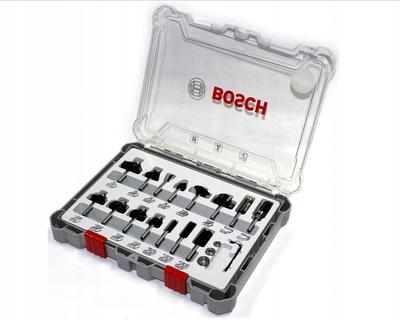 Milling Cutter Set 15 Pcs Mixed Handle 6mm