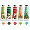 5pcs/box Christmas Gift Ice Cream Hand Cream Set 30g Fruit Fragrance Moisturizing Hydration