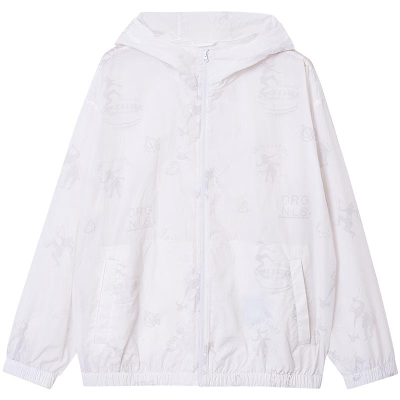 

JACK&JONES Men s Spring Hooded Loose-Fit Jacket L