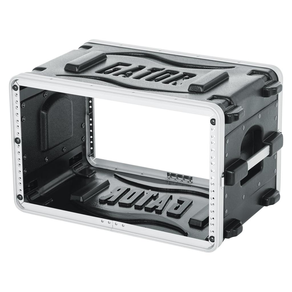 GATOR Rack Case Leichtgewicht PE Standard Geformte Rack Case Serie Größe 6HE/Kurz GR-6S (Schrauben/Unterlegscheiben enthalten) []