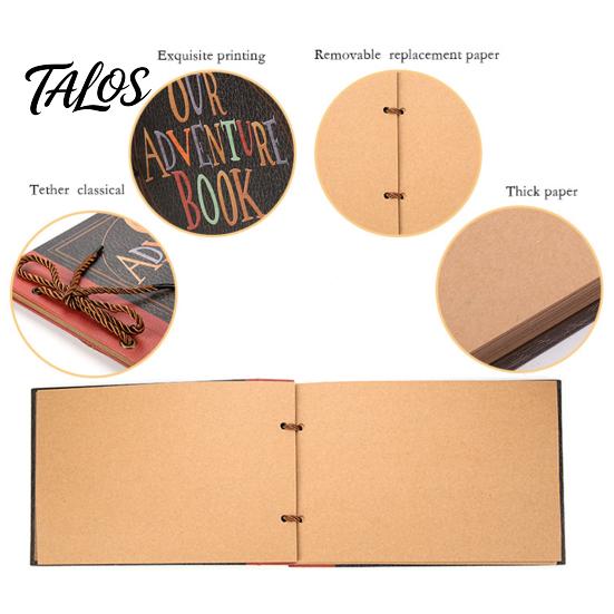 Großes leeres Seiten Fotojournal DIY-Album, Hardcover-Scrapbook-Papier-Erinnerungsbuch für verstellbare Reihenfolge Hochzeiten Jubiläen Baby Familie Reisen, Kunst &