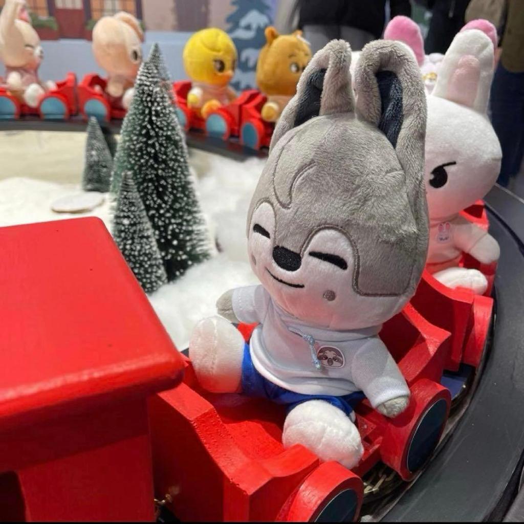 [USED] Straykids Zootopia Pop-Up Plush Toy Bang Chan