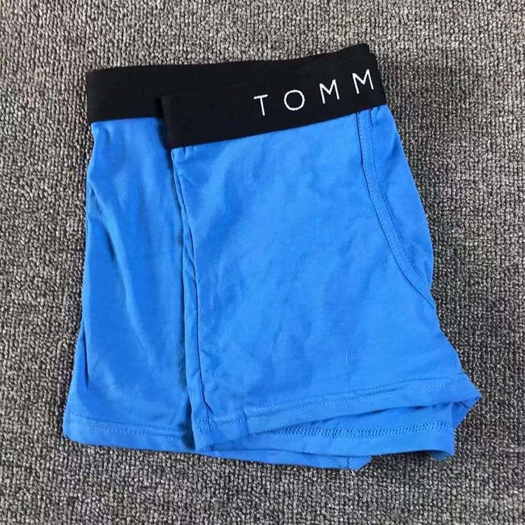 

Мужские однотонные хлопковые трусы-боксеры - распродажа в стиле Томми XXL небесно-голубой